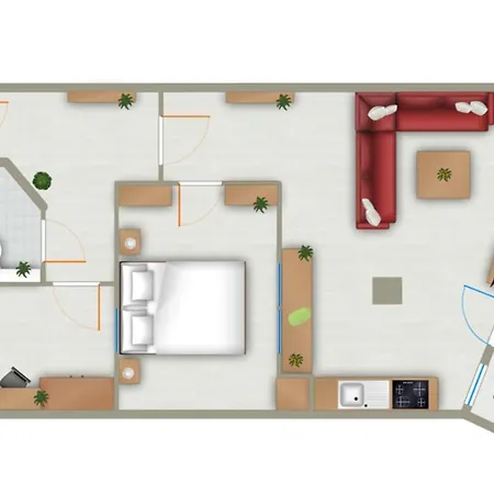 Apartment Kurpark-residenz App 242 *